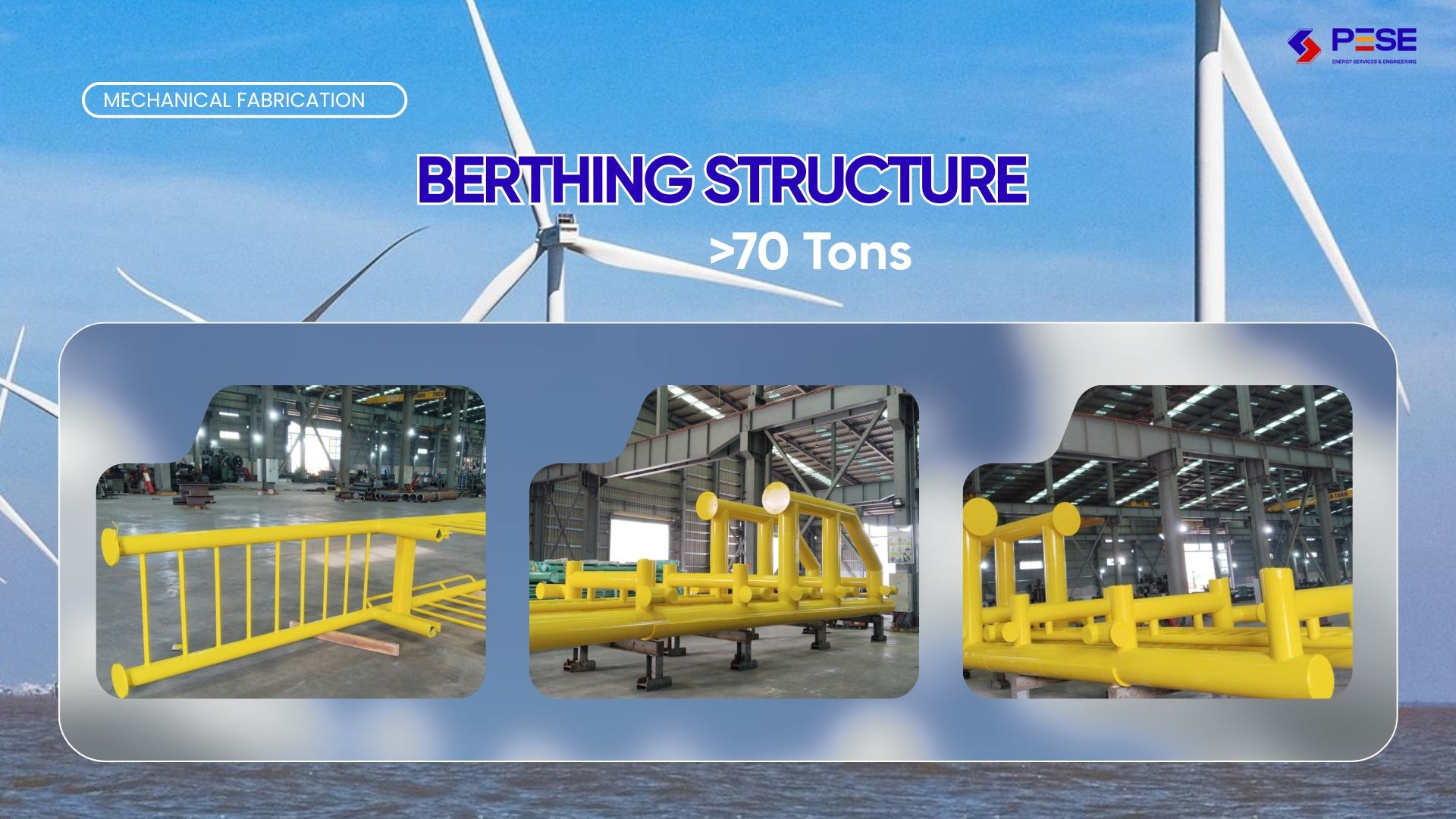 Berthing Structure Điện gió Tân Thuận GĐ 3
