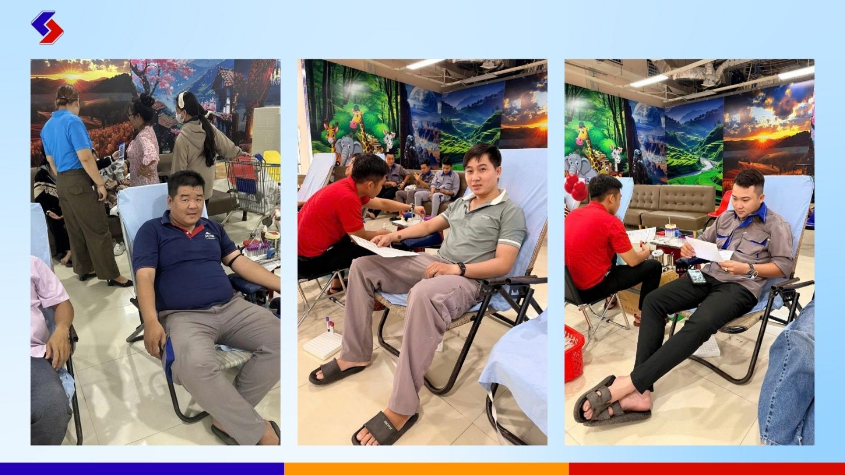 blood donation at PESE_ CSR